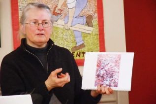 artist Aleta Karstad speaks about art and science and her work at the SFCSC's Grace Centre in Sydenham